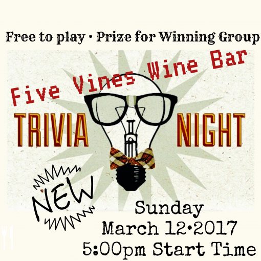 Five Vines Trivia Night!